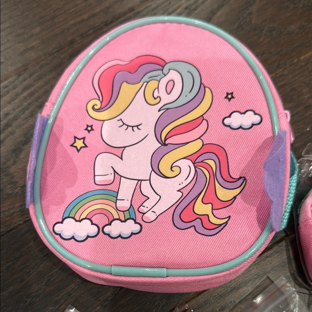 Dolls Pink Unicorn Kids Backpack and Stationery Set - Picture 5 of 8